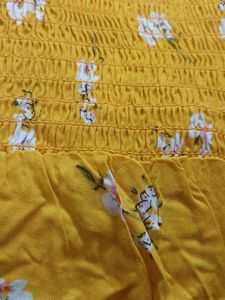 Imported Yellow jumpsuit New with tag