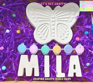 DIY Painting Kit With Model, Paint And Brush