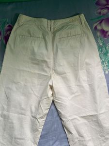 Beige Corduroy Pants