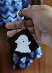 Handmade Wooden Keyring ❤️