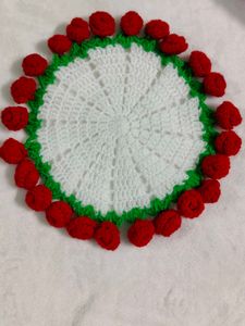 Crochet Rose Flower Blanket Bouquet