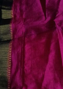 Elegant Magenta Saree