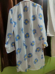 Floral Print Overshirt