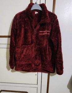 Zivame Winters Love Fur Night Suit