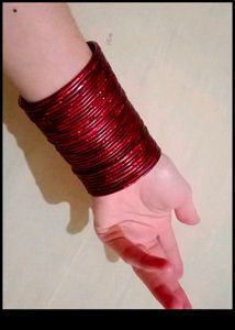 😍 Red Bangles 😍