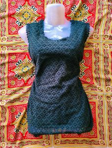 🎀Elegant Blck Sleeveless Top