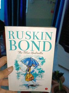 the blue umbrella- Ruskin bond