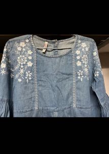 Denim Style Dress💙💙