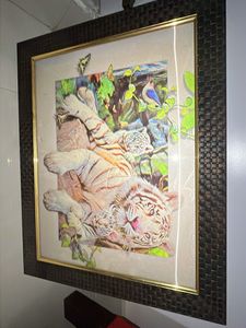 Framed Tiger Artwork