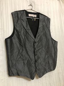 Oleg Cassini Black Waistcoat