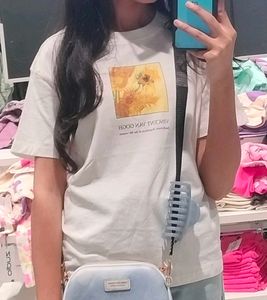 Van Gogh Sunflower Graphic Tee