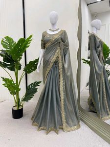 🆕️🆕️Designer Saree on Fendi Silk Fabric