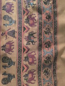 Tussar Silk Saree With Out Blouse.