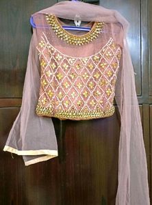 lehenga 🤎🔥 Crop top lehnga wedding with cancan