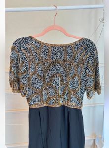 Embellished Wrap Dress