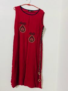 BOUTIQUE  RAJASTHANI Print Skirt With Long Kurta