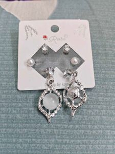 Elegant Earring 3 piece Set