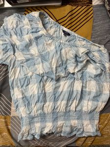 Ajio One Shoulder Top