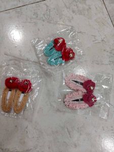 Cute Hair Clips (Set of 3)