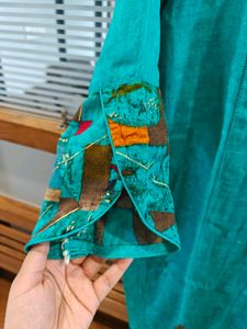 Green Kurta Set