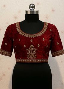 Luxury Maroon Bridal Lehenga with Heavy Embroidery