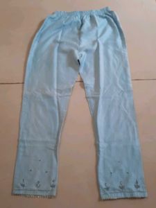 Light Blue Embellished Pants new