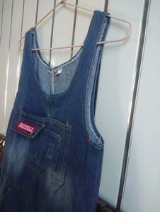 Denim One-piece Dress