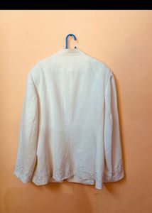 Susan Heaton Ivory Embellished Jacket
