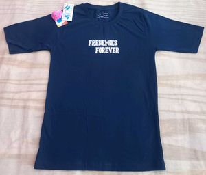 Navy Blue Graphic Tee