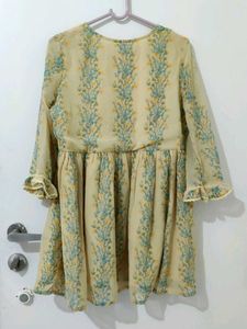 Max Floral Yellow Tunic