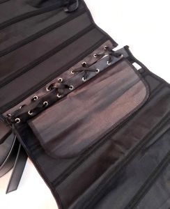 Black Corset Lace Up Buster