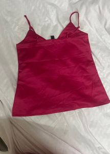 Fuschia Pink Forever 21 Top