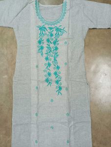 New Kurti With Thread Work