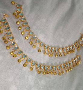 Gold Plated Anklets