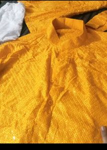 Yellow Kurta Pajama Set