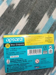 Apsara Wax Crayons - 10 Shades