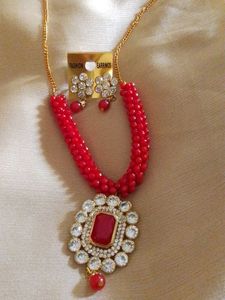 Necklace With Earrings
