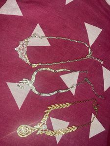 Three beautiful necklace