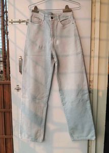 Light Wash Wide Leg Jeans