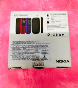New Nokia 105 Dual Sim Keypad Mobile Phone