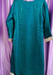 Green Kurta Suit Set
