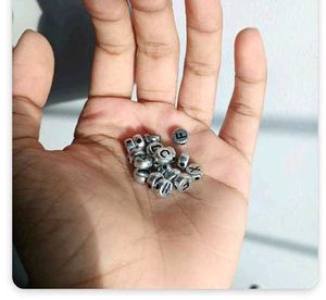 alphabet beads - mixed