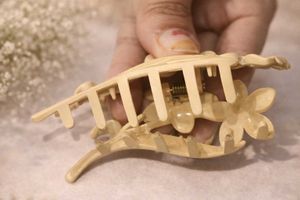 Floral Hair Claw Clip