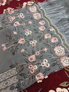 Elegant Grey Dress material