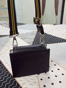 Charles And Keith Black Bag With Nylon Strap