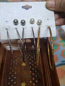 Pair Of 5 Earings Sets