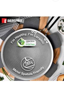 BURGNER Hi Tech Grid Ceramic Roti Tawa 💯🔥♥️