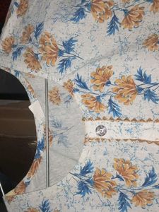 Floral Print Kurta