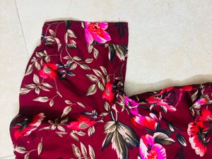 Floral Print Maxi Dress