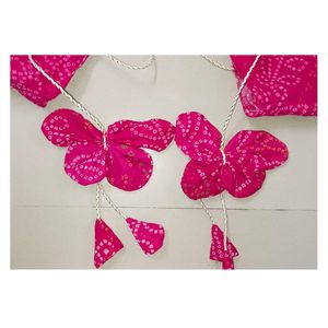 Pink Bandhani Ethnic Gown